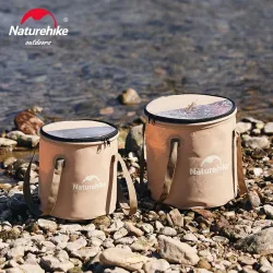 Seau pliable NATUREHIKE - Léger, pliable, multi-usage